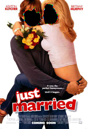 Just Married - Ashton Kutcher & Brittany Murphy - FACEinHOLE